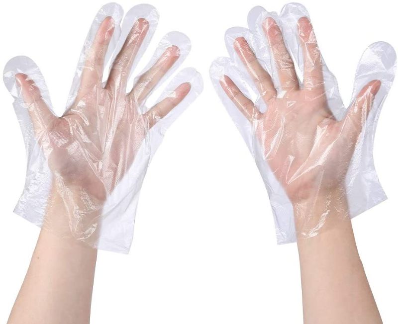 Photo 1 of  Plastic Disposable Gloves,Disposable Gloves for Cleaning, [ One Size Fits Most ]
60 PACK