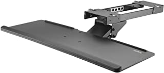 Photo 1 of StarTech.com Under Desk-Mount Keyboard Tray - 26.4” Wide - Adjustable - Ergonomic Slide-Out Keyboard Shelf (missing hardware , major damages to box)