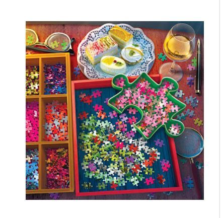 Photo 1 of Buffalo Games - Art of Play - Relaxing with a Puzzle - 300 Piece Jigsaw Puzzle
