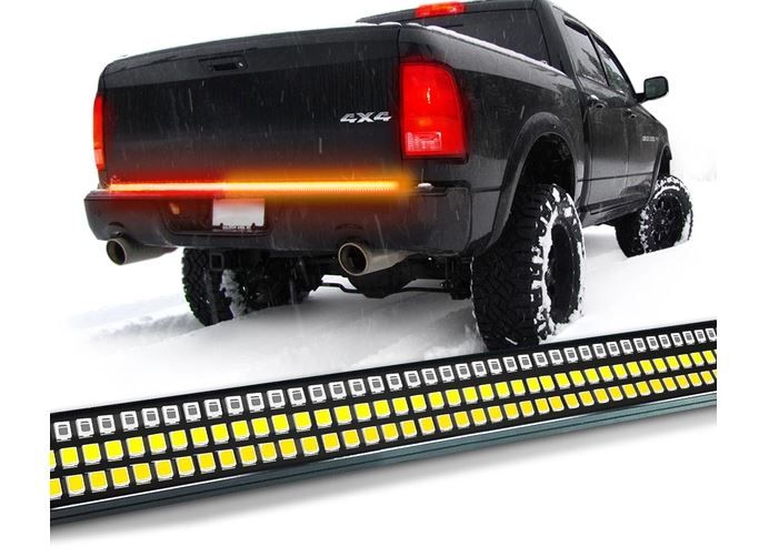 Photo 1 of Redline Triple LED Tailgate Brake Light Bar with Reverse & Sequential Turn Signals
