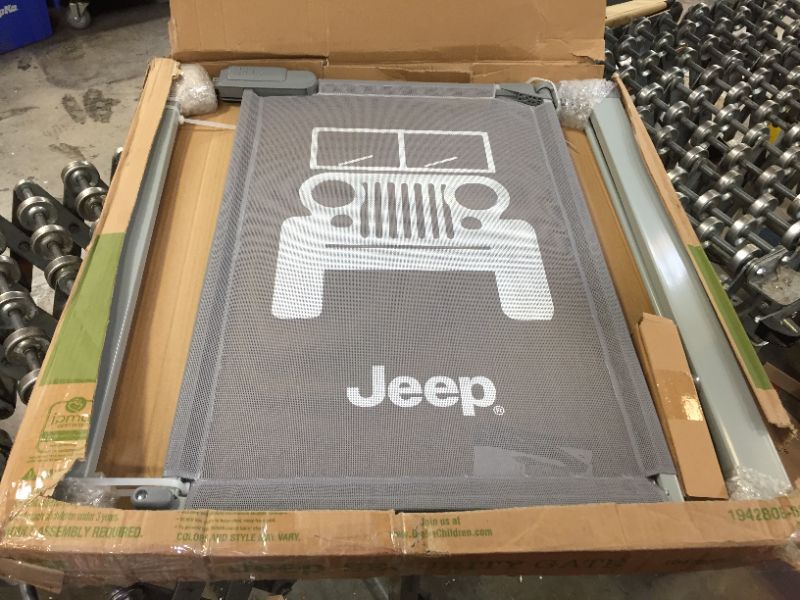 Photo 1 of Jeep Adjustable Baby Safety Gate - Easy Fit Pressure Mount Design with Walk-Thro