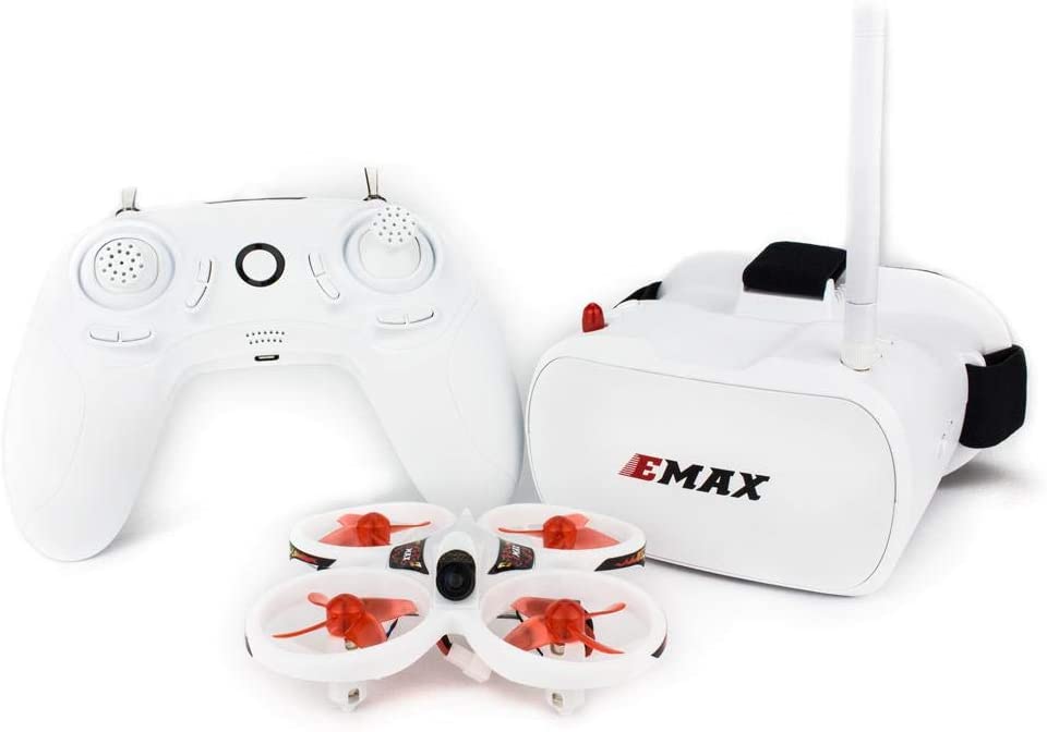 Photo 3 of EMAX EZ Pilot Beginner Indoor FPV Racing Drone with 600TVL CMOS Camera 37CH 25mW RC Quadcopter RTF - One Battery
