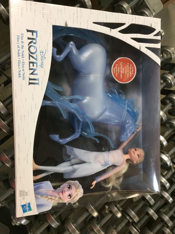 Photo 2 of Disney Frozen 2 Elsa Fashion Doll and Nokk Figure
