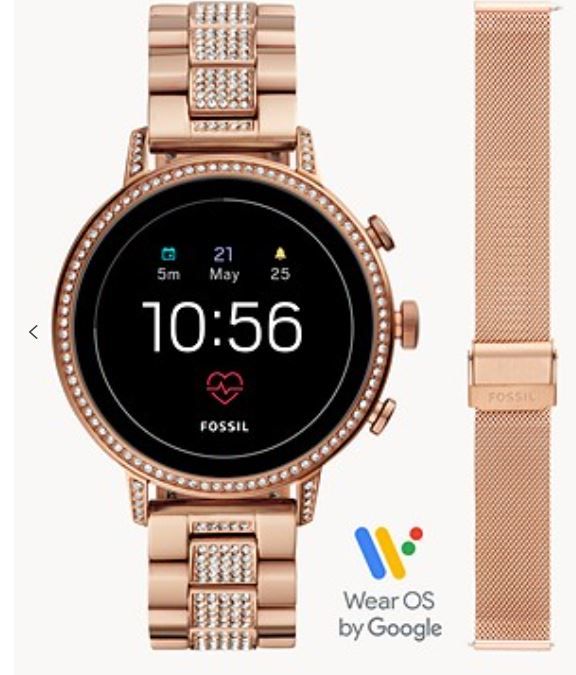 Photo 1 of Gen 4 Smartwatch Venture HR Rose-Gold-Tone Stainless Steel Interchangeable 
