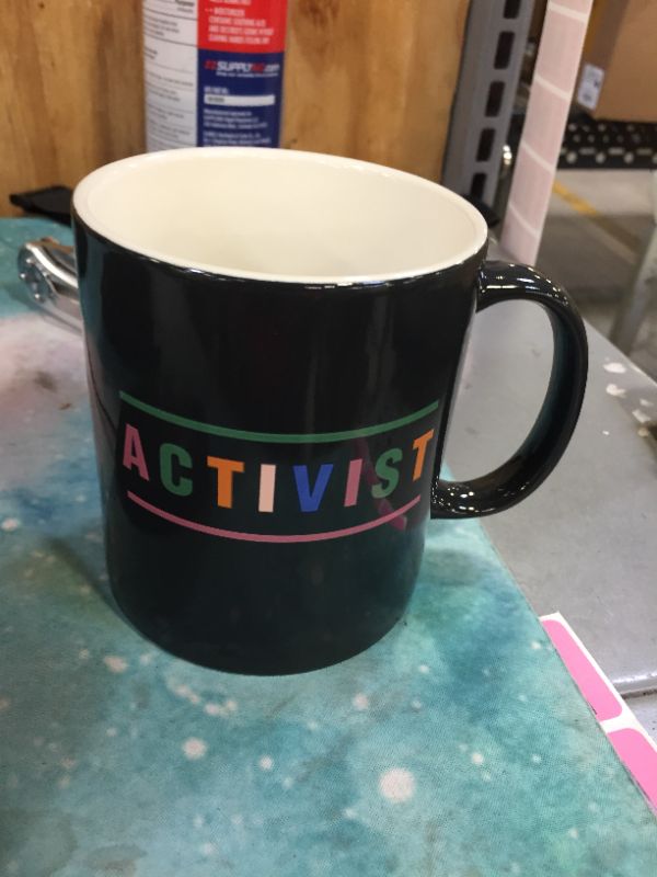 Photo 1 of 6   15oz Stoneware Activist Mug - Room Essentials
