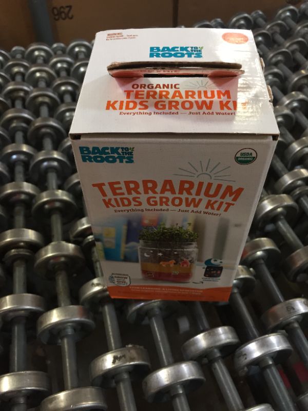 Photo 1 of Back to the Roots Organic Terrarium Kids' Grow Kit
