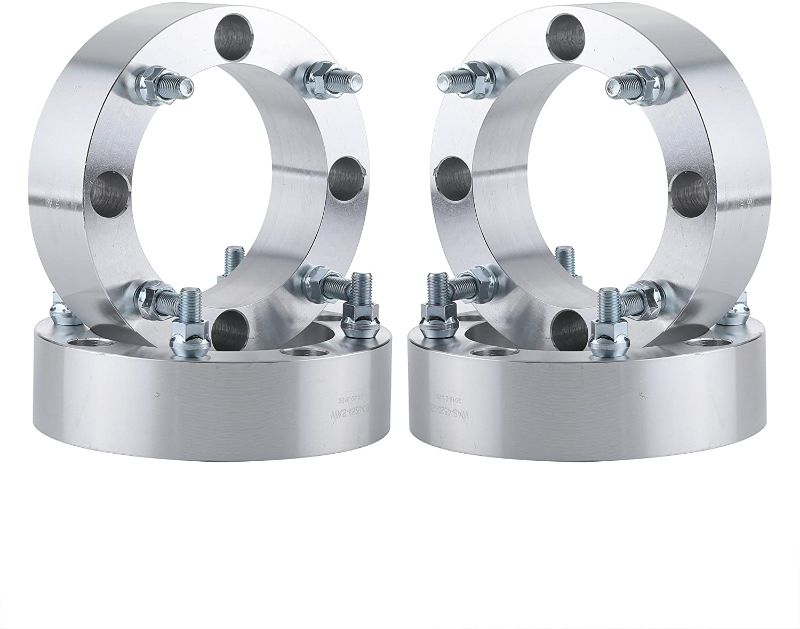 Photo 1 of 2PACK 4X156 Wheel Spacers 2 Inch 3/8-24 Studs, ATV Wheel Spacers Compatible with Polaris Ranger, RZR, Diesel, Sportsman, Xplorer ||| Kawasaki 300B Lakota, KSF 250 Mojave, KXT 250 Tecate
