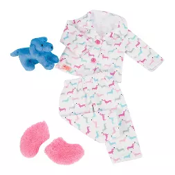 Photo 1 of Our Generation Pajama Outfit for 18" Dolls - Counting Puppies
