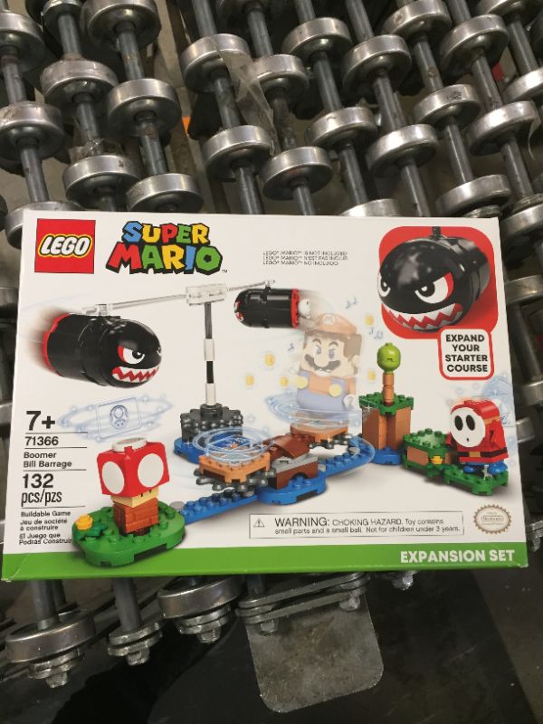 Photo 1 of LEGO Super Mario Boomer Bill Barrage Expansion Set 71366 Building Kit; Toy for Kids to Add to Their Super Mario Adventures with Mario Starter Course (71360) Playset (132 Pieces)
