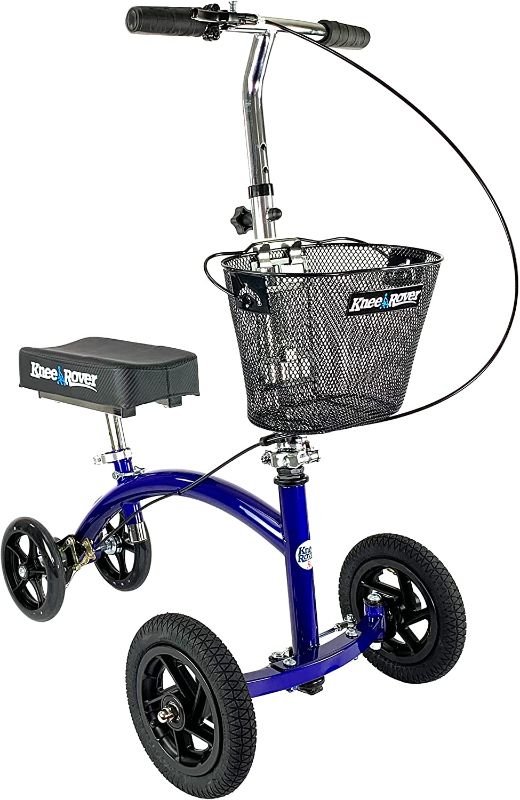 Photo 1 of KneeRover Hybrid Knee Walker - All New Featuring KneeCycle Knee Scooter with All Terrain Front Axle Upgrade
