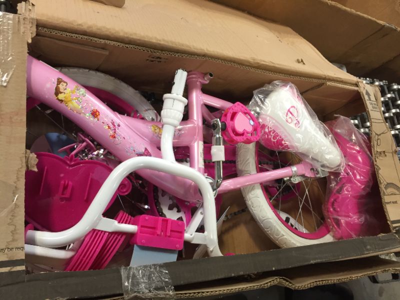 Photo 1 of Disney Princess Girls 16-inch Bike by Huffy , Pink
