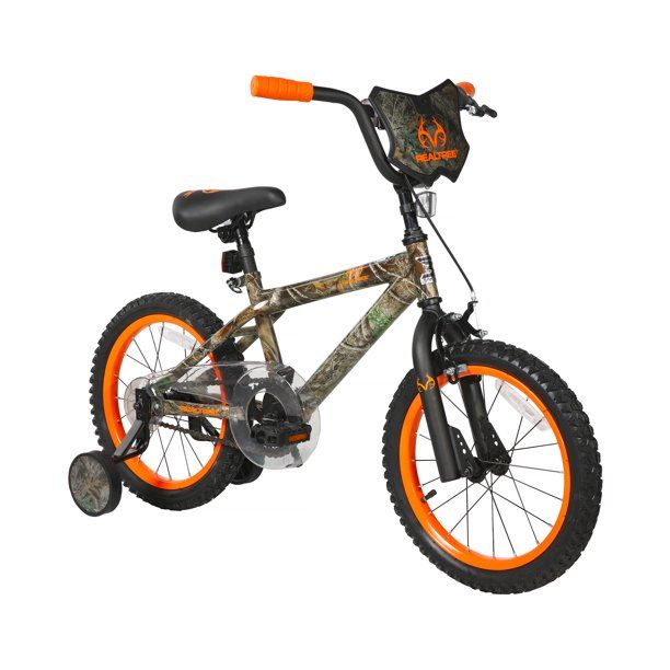 Photo 1 of Dynacraft 18" Boys Firestorm Bike with Dipped Paint Effect, Orange

