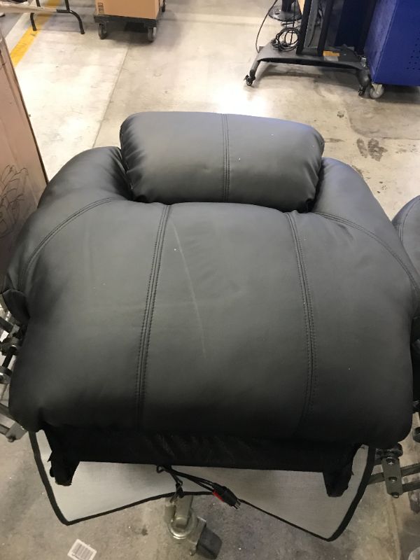 Photo 2 of BOX 2 OF 2 - PARTS ONLY
Esright Massage Recliner Chair Heated Composite Materials Ergonomic Lounge 360 Degree Swivel, 1 Chair, Black

