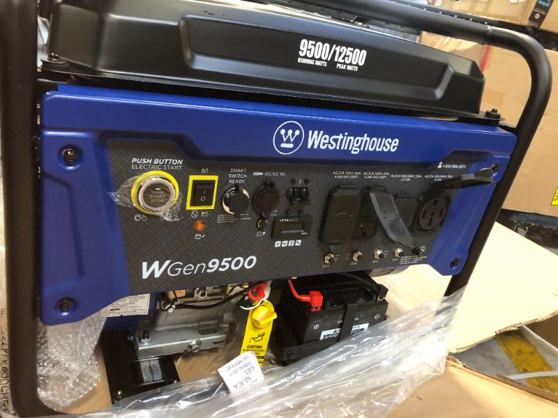 Photo 5 of 9500 Watts | Westinghouse WGen9500 | Electric Start Portable Generator