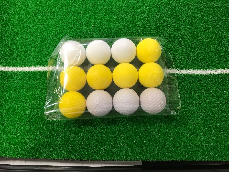 Photo 5 of Golf Putting Mat for Indoor - Simulated Golf Training Practice Putting Green Mat with Ball Return and 12 Bonus Balls, Amazing Gift and Game for Dad, Husband Golf Lovers for Home Office Use…
