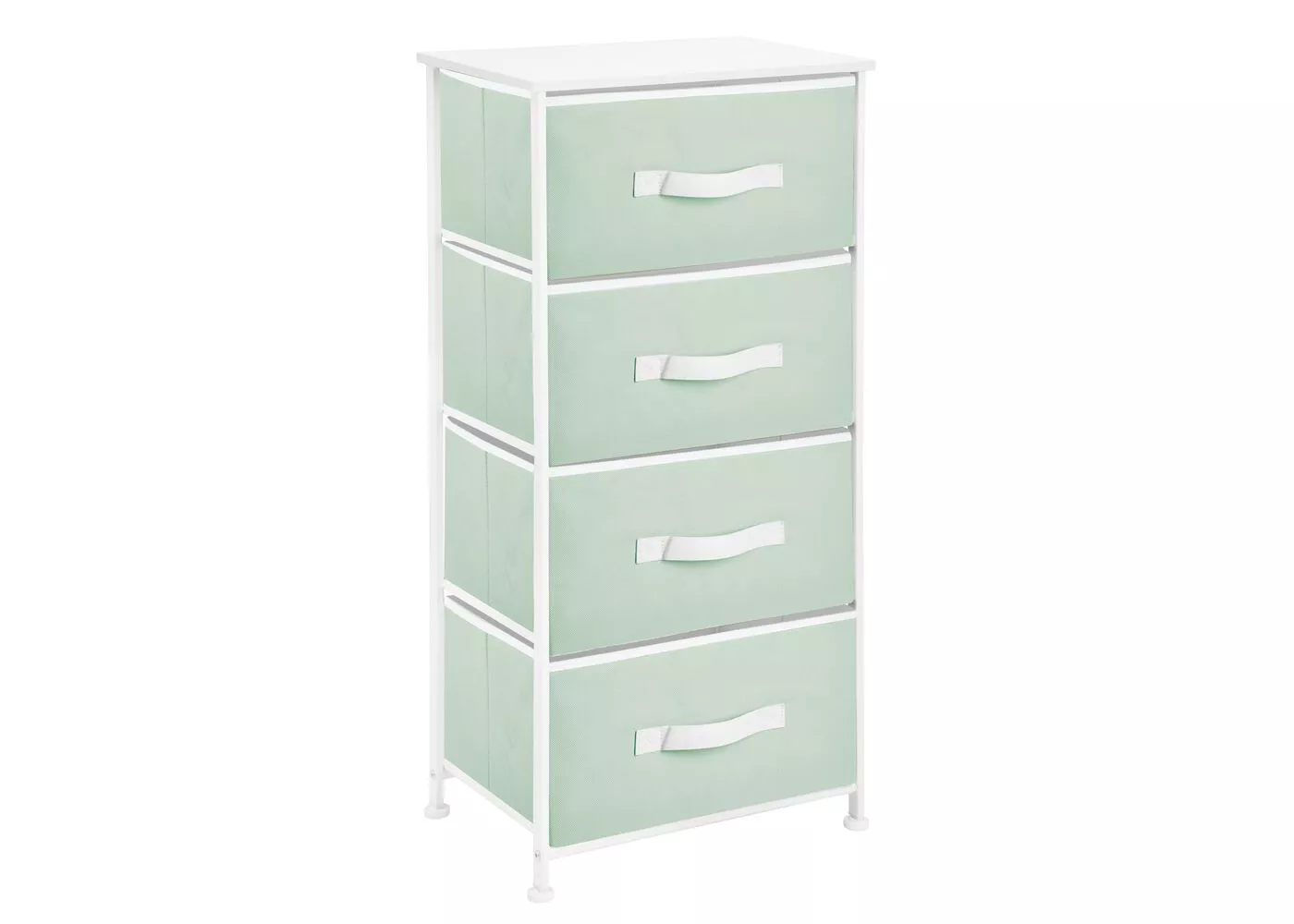 Photo 1 of mDesign Vertical Dresser Storage Tower with 4 Drawers
