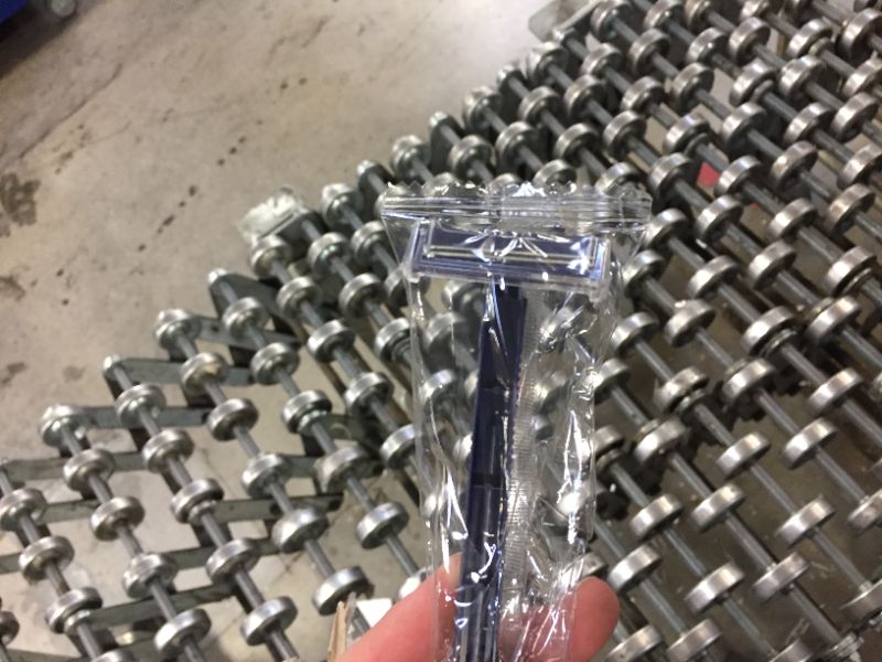 Photo 3 of (144 Pack) Individually Wrapped Twin Blade Razors with Clear Safety Cap, Disposable, Bulk Packed, Sold by the Case.
