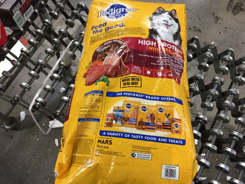 Photo 2 of Pedigree High Protein Beef & Lamb Flavor Adult Complete & Balanced Dry Dog Food - 46.8lbs