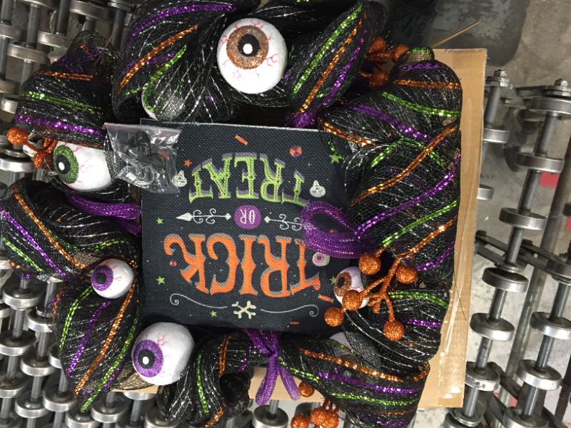Photo 1 of 3 pack of Halloween wreaths for decoration