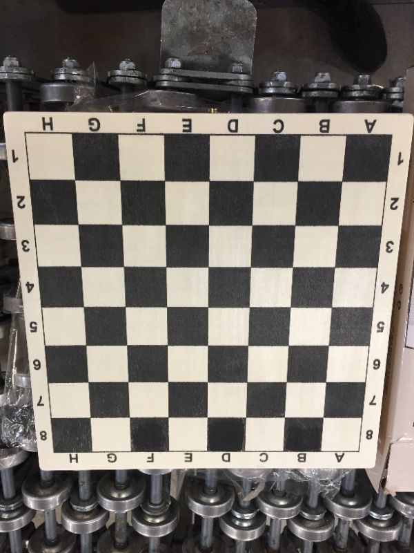 Photo 2 of 2 in 1 chess and puck slinging board game