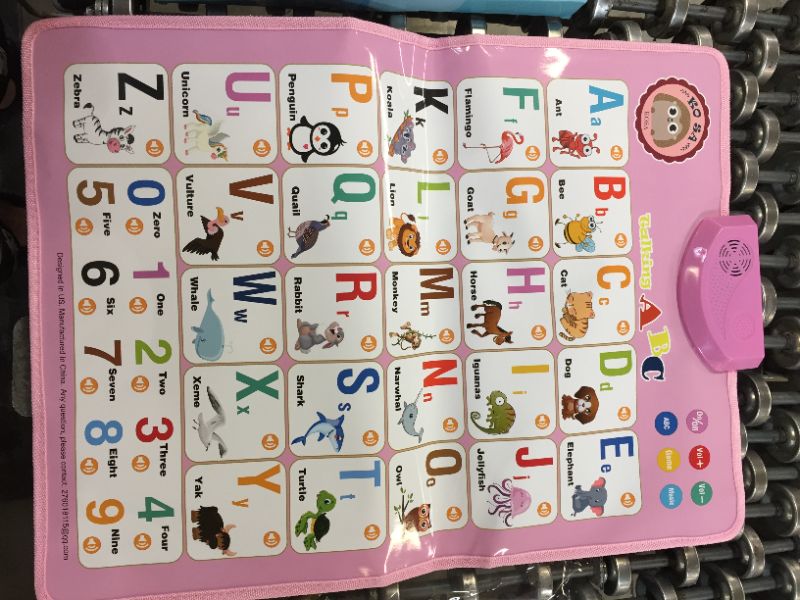 Photo 1 of Kids alphabet educational multi function learning board