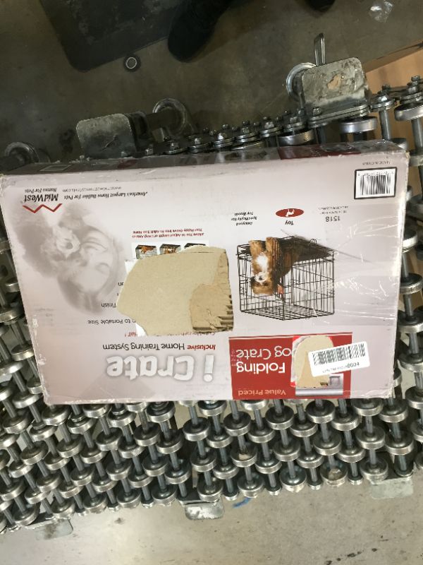 Photo 1 of MidWest Double Door iCrate Metal Dog Crate, 18"