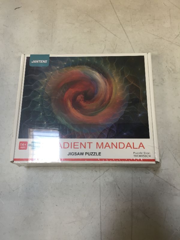 Photo 1 of GRADIENT MANDALA JIGSAW PUZZLE