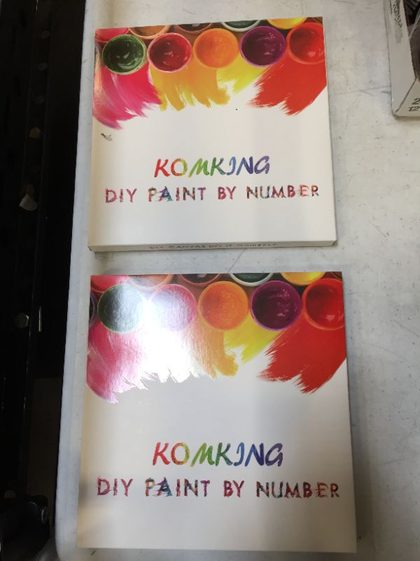 Photo 2 of Komking Paint by Numbers for Adults -- 2 PCK