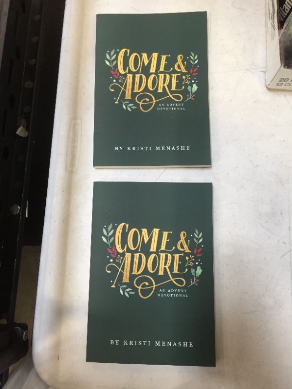 Photo 2 of Come & Adore: An Advent Devotional Paperback – October 8, 2020 -- 2 PCK
