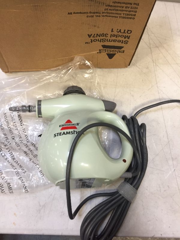 Photo 3 of BISSELL Steam Shot Hard Surface Cleaner - Green 39N71