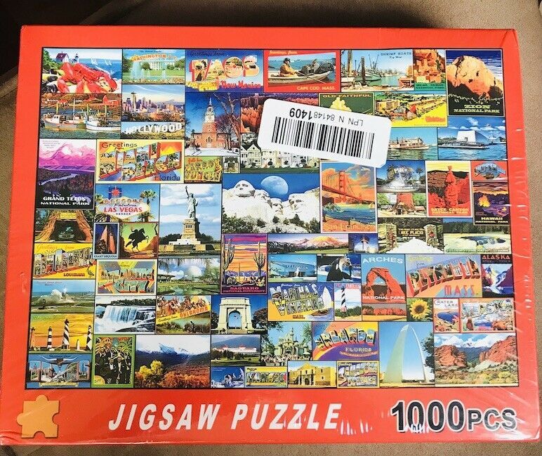 Photo 1 of Dcba Hgfe 1000 Piece Jigsaw Puzzle