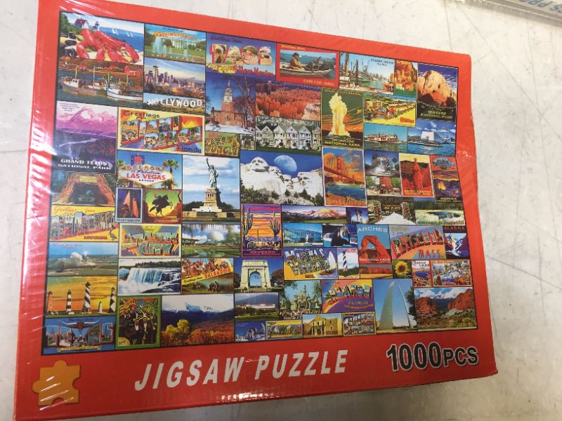 Photo 2 of Dcba Hgfe 1000 Piece Jigsaw Puzzle