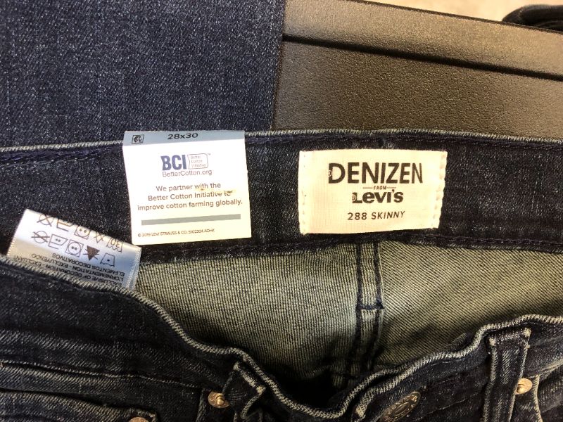 Photo 4 of DENIZEN from Levi's Men's 288 Skinny Fit Jeans - French Blue 28x30