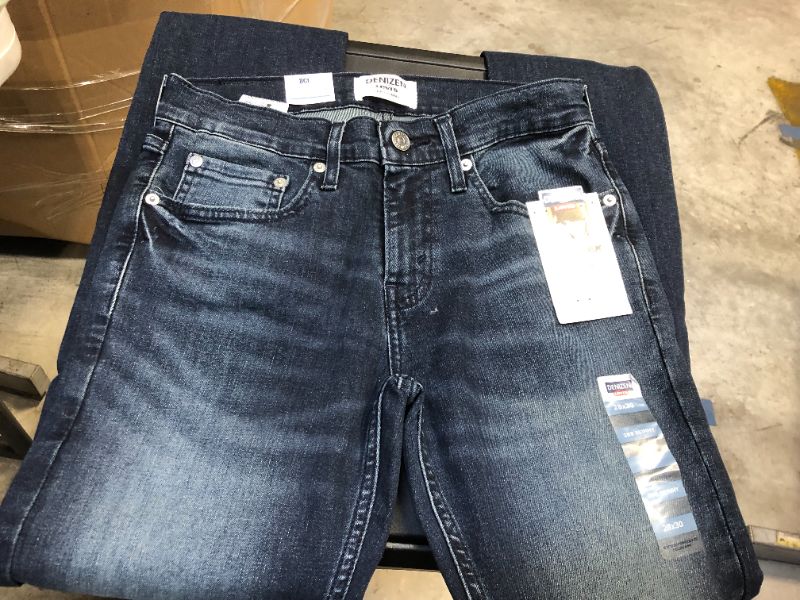 Photo 3 of DENIZEN from Levi's Men's 288 Skinny Fit Jeans - French Blue 28x30