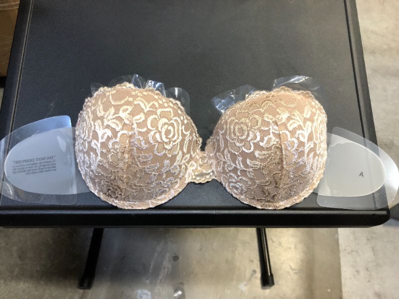 Photo 1 of lace ultimate boost backless strapless bra++++ unknow size 