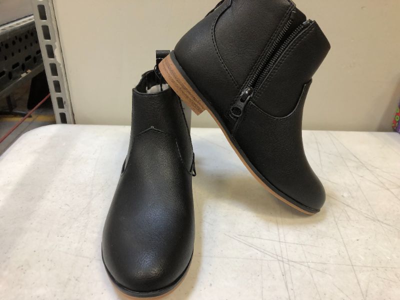 Photo 1 of Girls' Nikara Zipper Chelsea Boots - Cat & Jack™  size 1