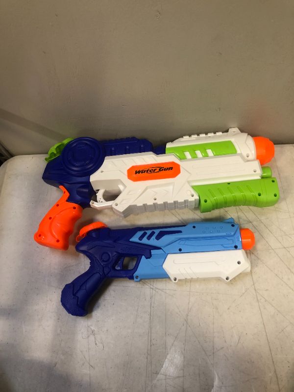 Photo 1 of 2 pack of gun water toys for kids 