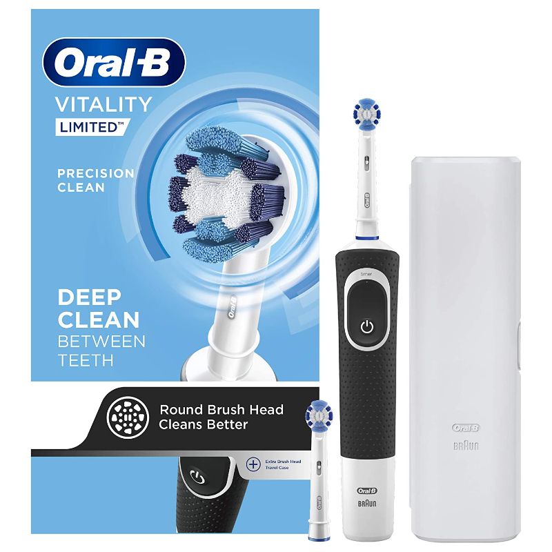 Photo 1 of Oral-B Vitality Limited Precision Clean Rechargeable Toothbrush, Black***factory sealed***
