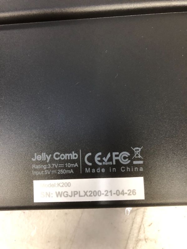 Photo 1 of Jelly Comb Bluetooth Keyboard with Touchpad

