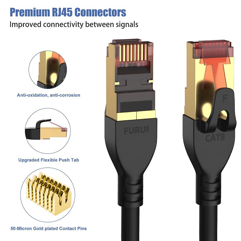 Photo 1 of 3pack--furui cat.8- pe -01 outdoor cable 