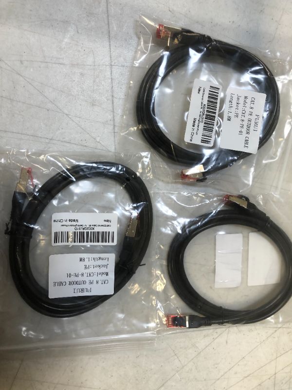 Photo 2 of 3pack--furui cat.8- pe -01 outdoor cable 