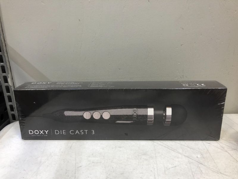 Photo 2 of Doxy 3 Premium Massager in Disco Black Vibrating Stress Relief  new--factory sealed