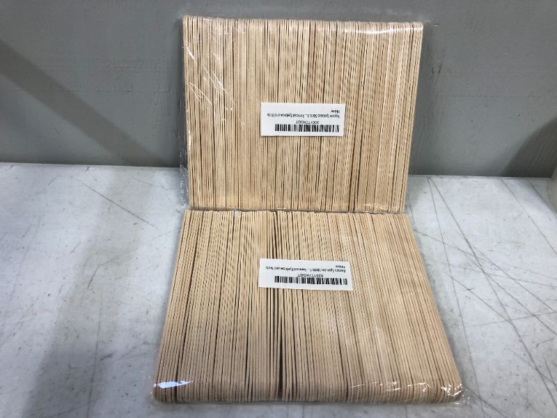 Photo 2 of 2pack--Rayson Wax Sticks 100 Pieces Large Wood Spatulas Craft 