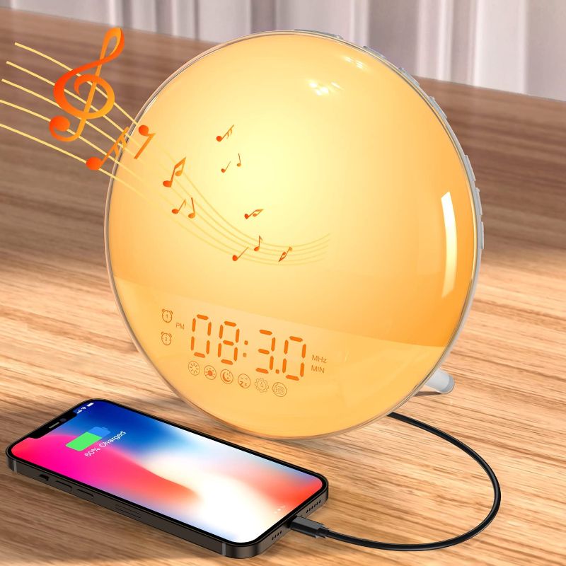 Photo 1 of dekala alexa built-in snooze nightlight clock