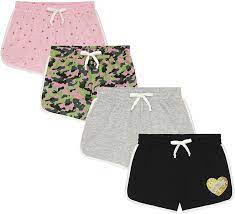 Photo 1 of BTween Girl’s 4-Pack Comfy Fleece Lounge Pajama Shorts with Drawstring
12