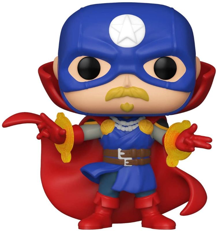 Photo 1 of Funko Pop! Marvel: Infinity Warps - Soldier Supreme Glow in The Dark, Amazon Exclusive
