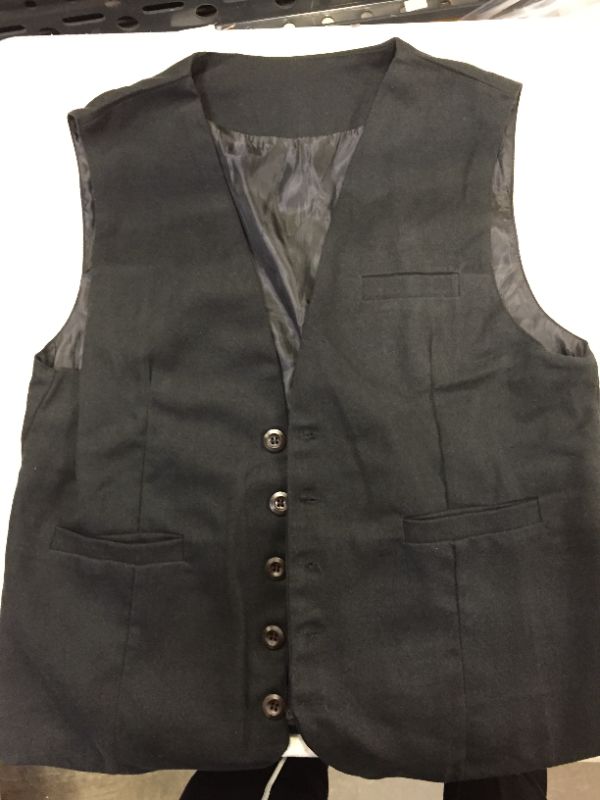 Photo 3 of fancy nightgear dress wear vest with bowtie color black size medium 