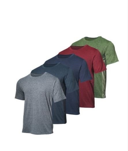 Photo 1 of 5 Pack: Youth Dry-Fit Moisture Wicking Active Athletic Performance Short-Sleeve T-Shirt Boys size extra large 

