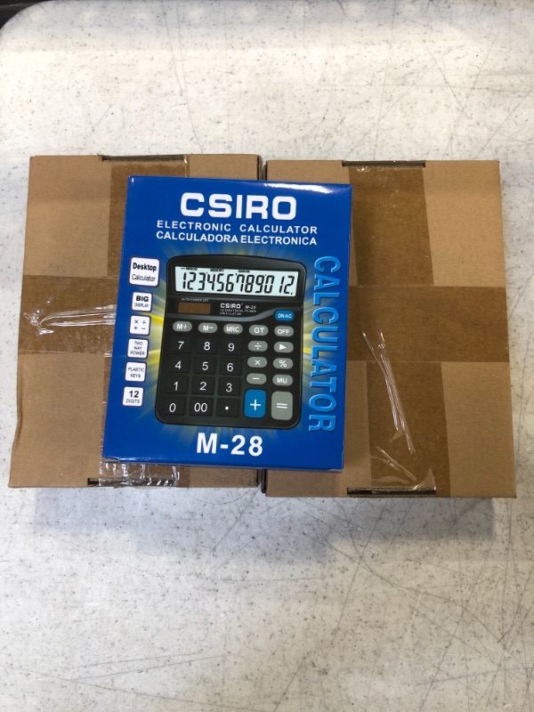 Photo 1 of 3 pack - csiro electronic calculator m-28