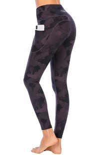 Photo 1 of Lianshp Womens Leggings with Pockets Camo Leggings for Women High Waist Tummy Control Athletic Workout Running Pants
size XS